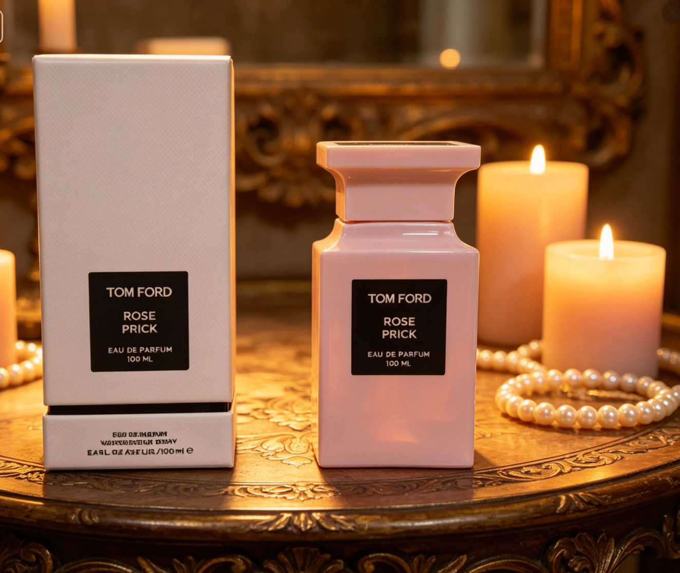 Tom ford Rose prick,100ml 3.4Oz,This is a highly distinctive perfume, like a dangerous yet enchanting grand adventure. - Image 4
