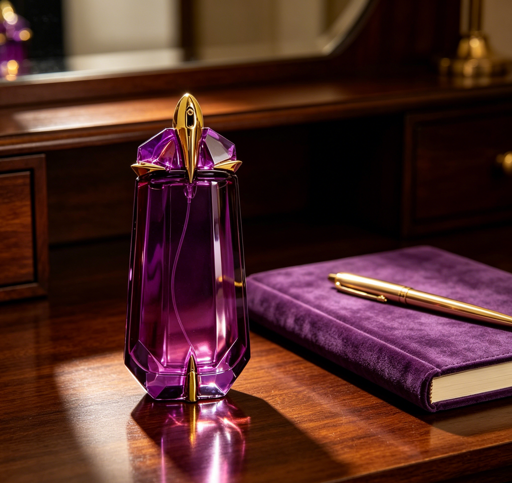 Classic Alien Purple Talisman Shaped Perfume High Concentration Long Wear Fragrance For Female Lovers.3OZ/90ml - Image 6