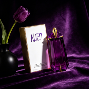 Classic Alien Purple Talisman Shaped Perfume High Concentration Long Wear Fragrance For Female Lovers.3OZ/90ml
