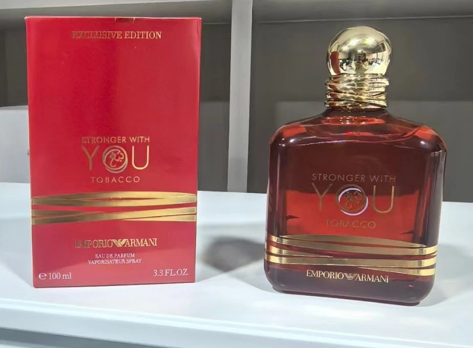 Stronger With You Tobacco Eau De Parfum For Men 100ml / 3.3oz Exclusive Edition - Image 2