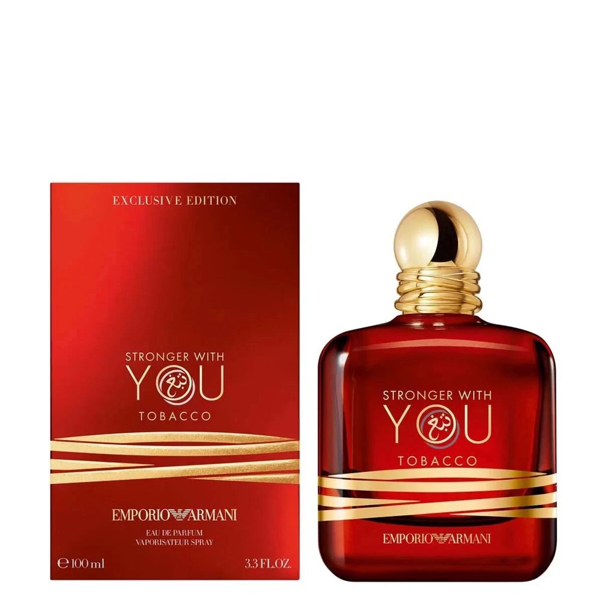Stronger With You Tobacco Eau De Parfum For Men 100ml / 3.3oz Exclusive Edition