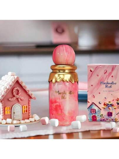 Paris Corner Marshmallow Blush EDP 3.4 Fl Oz | Un Exclusivo Perfume De Fresa De Malvavisco Gourmand Para Mujeres | Fragancia De Aroma Dulce De Larga Duración Para Uso Diario - Image 4